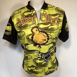 Precaryous “Biker Chick” Cycling Jersey — Women’s Large